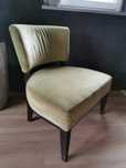 Fotel vintage loft drewno horeca hotel kawiarnia Cafe restauracja