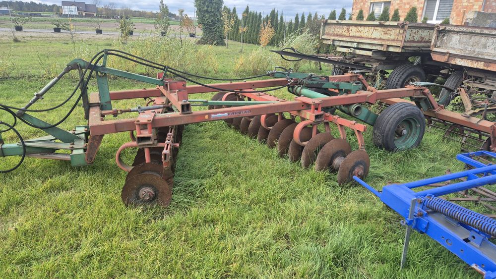 Brona talerzowa, talerzówka kverneland 3m