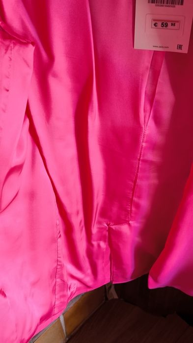 Blazer novo rosa choc