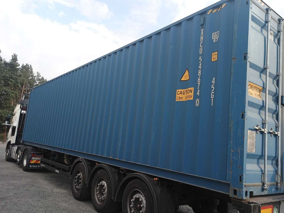 Kontener morski magazynowy 40 HC, 2022 r.! Świetny stan,tani transport