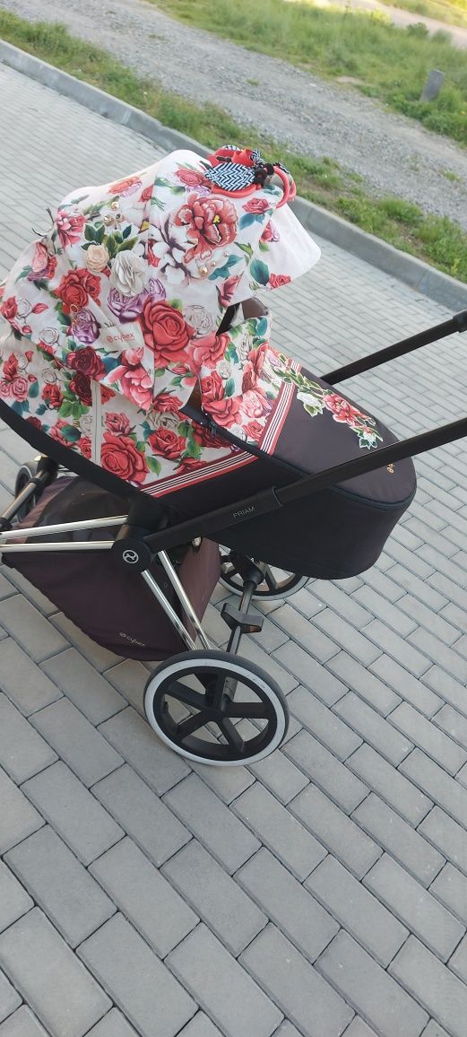 Cybex priam bloosom spring gondola spacerówka