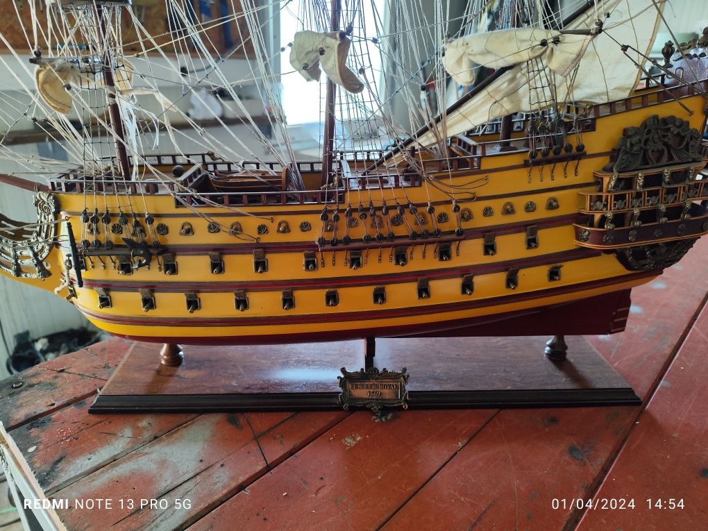 Modelo ship Solei Royal 1669