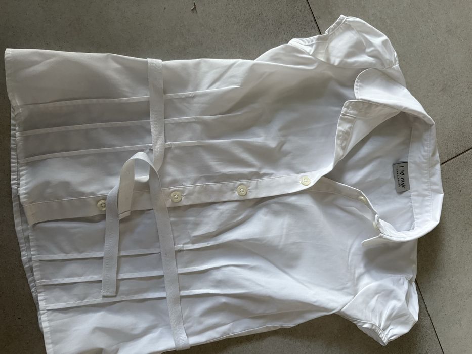 Biala bluzka 146 cm dziewczeca next