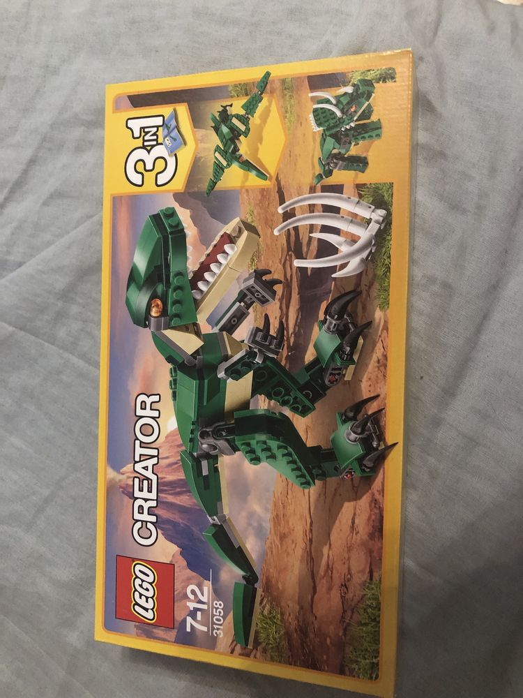 Lego dinozaur plus lego city badacz dzungli nowe