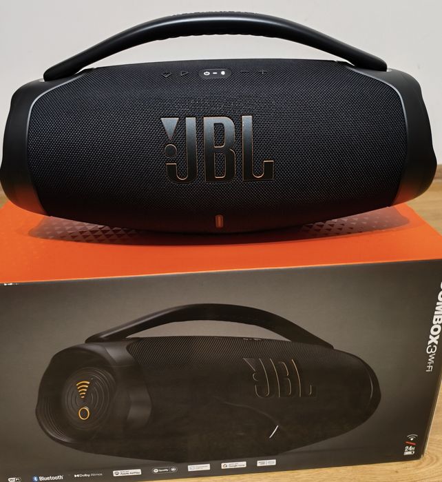 Promocja do 07,12,25r!!! JBL Boombox 3 WiFi Idealny Głośnik z Gwarancj