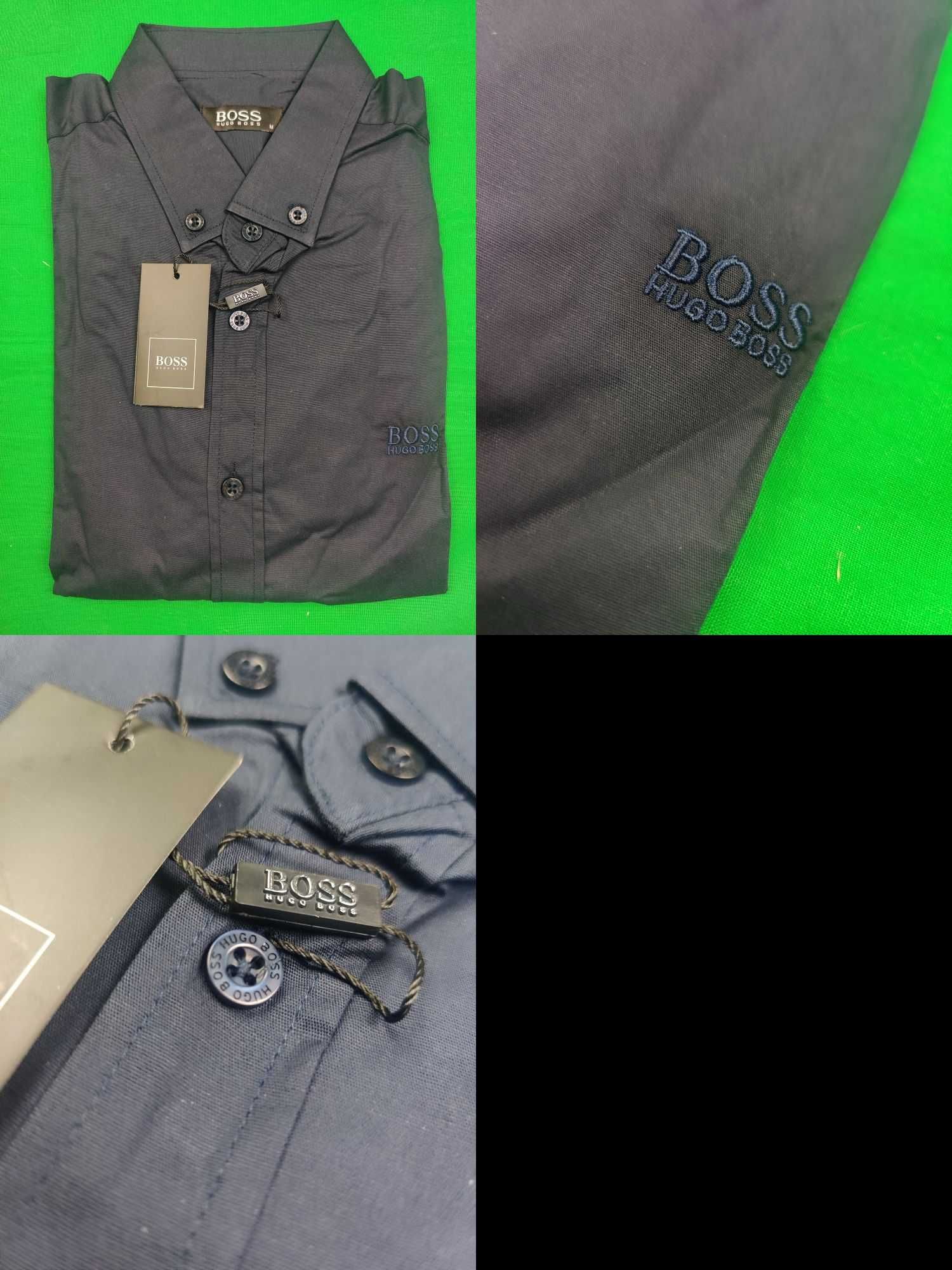 Koszule męskie M-3XL Slim Fit Hugo Boss Ralph Lauren Premium