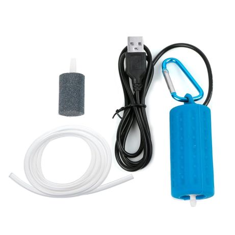 Oxigenador portatil para aquario