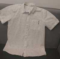 Koszula biala chłopiec 164 cm Coccodrillo
