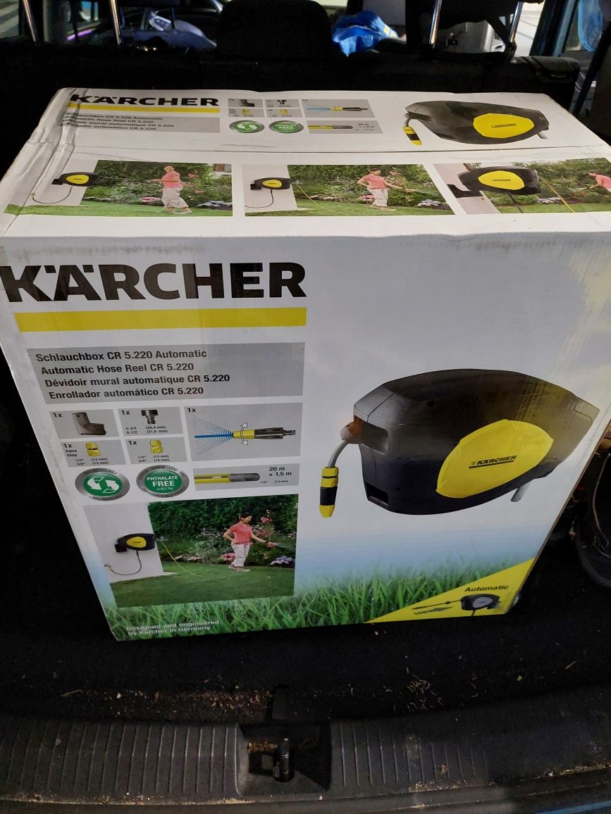 Karcher CR 5.220 wąż ogrodowy AUTOMATYCZNY 20M 1/2