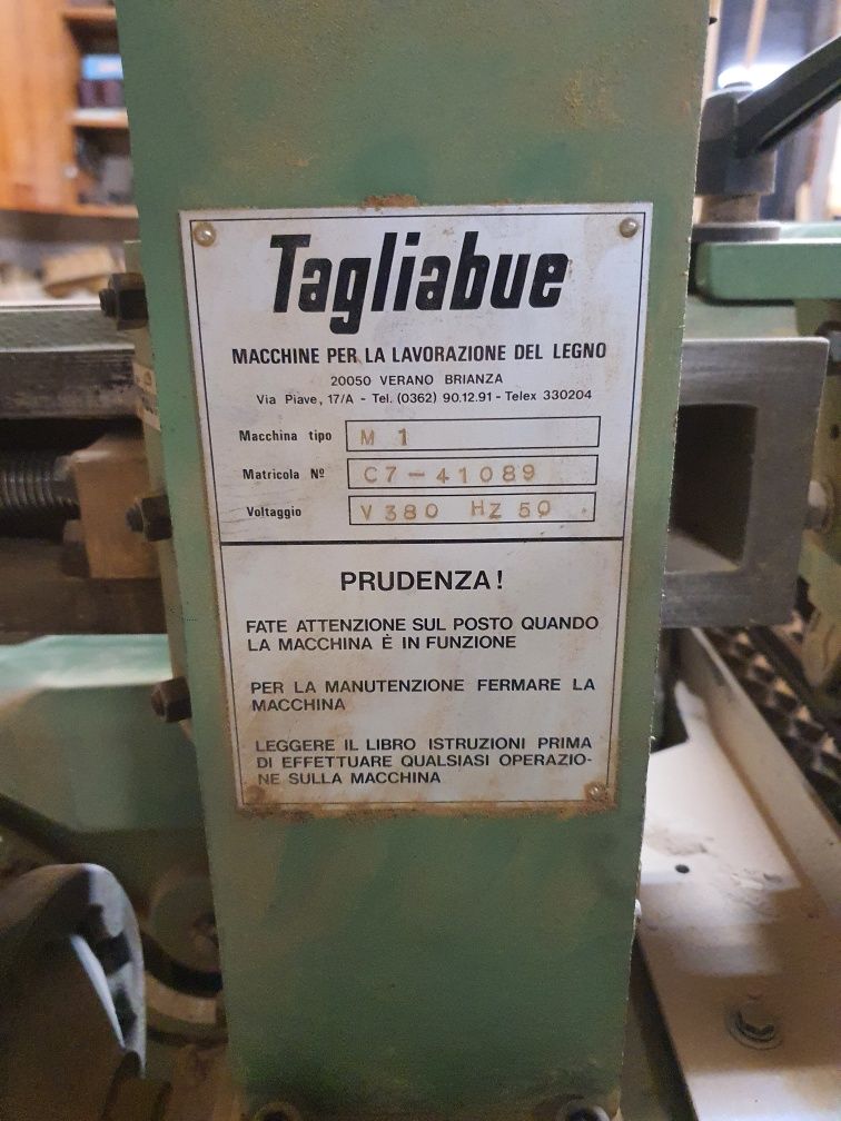 Szlifierka krawędziowa do kantów Tagliabue