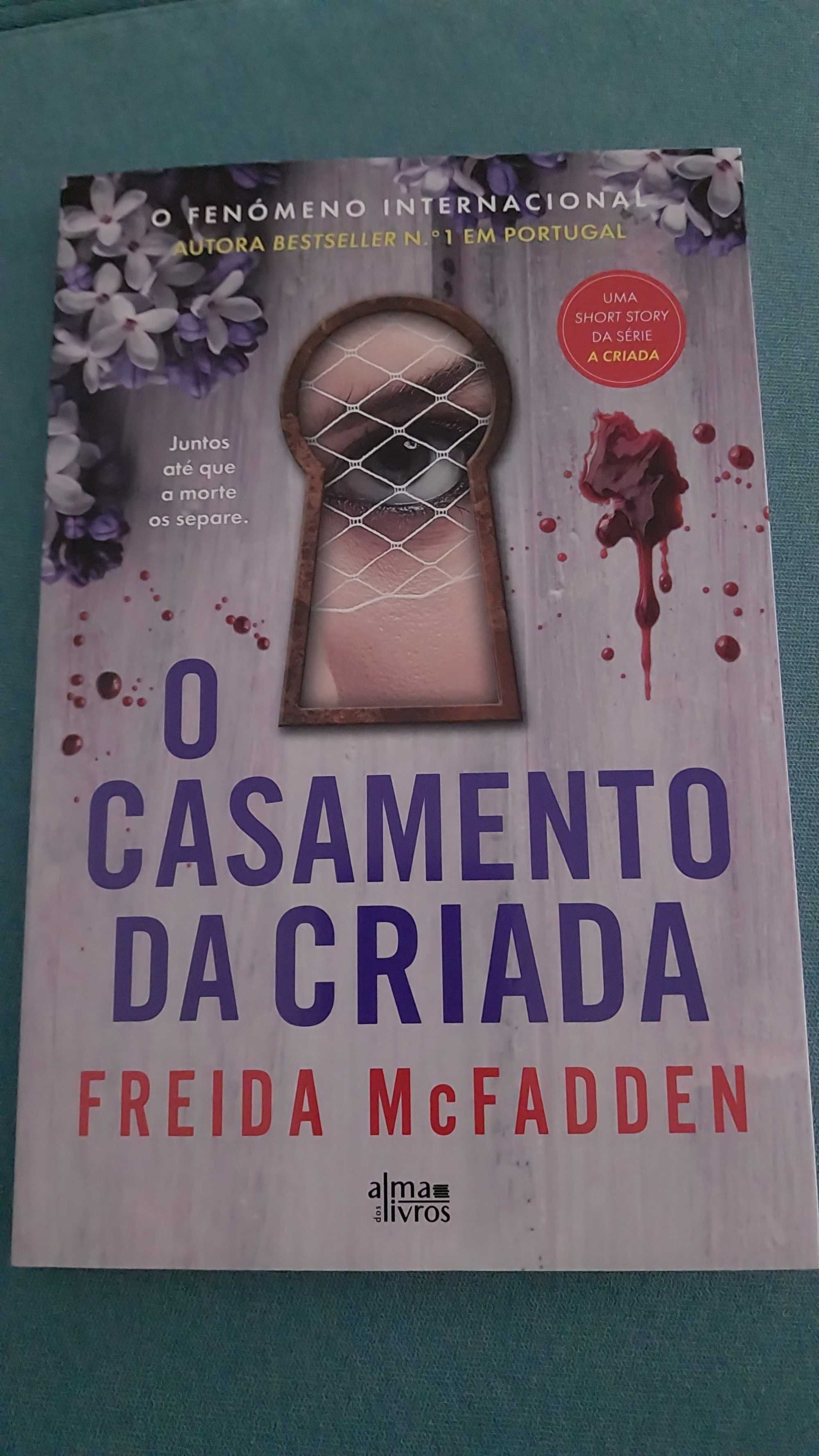 Livro "O Casamento da Criada" de Freida McFadden