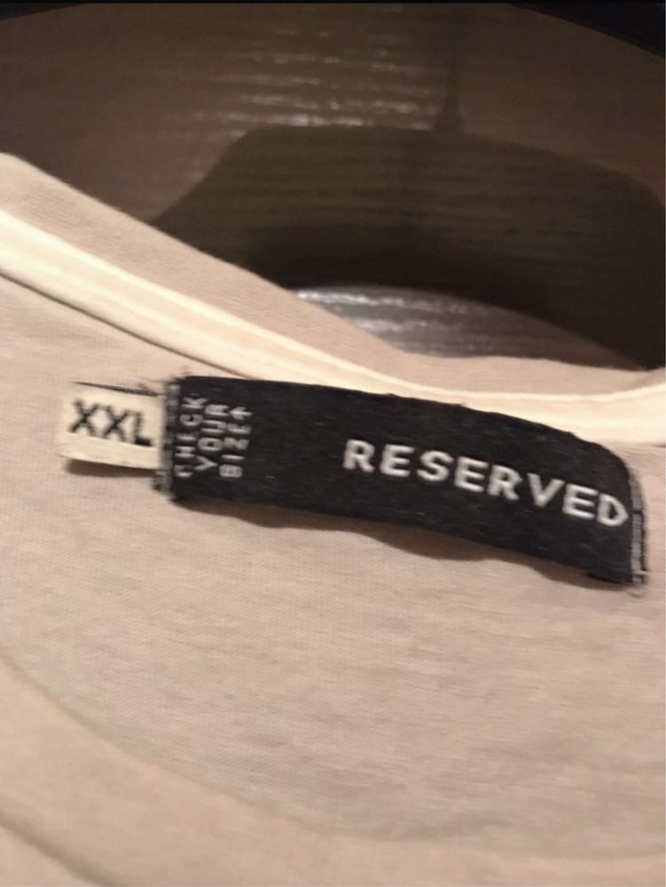 T-shirt Reserved XXL szary