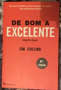 Livro De Bom a Excelente de Jim Collins 8ª edição