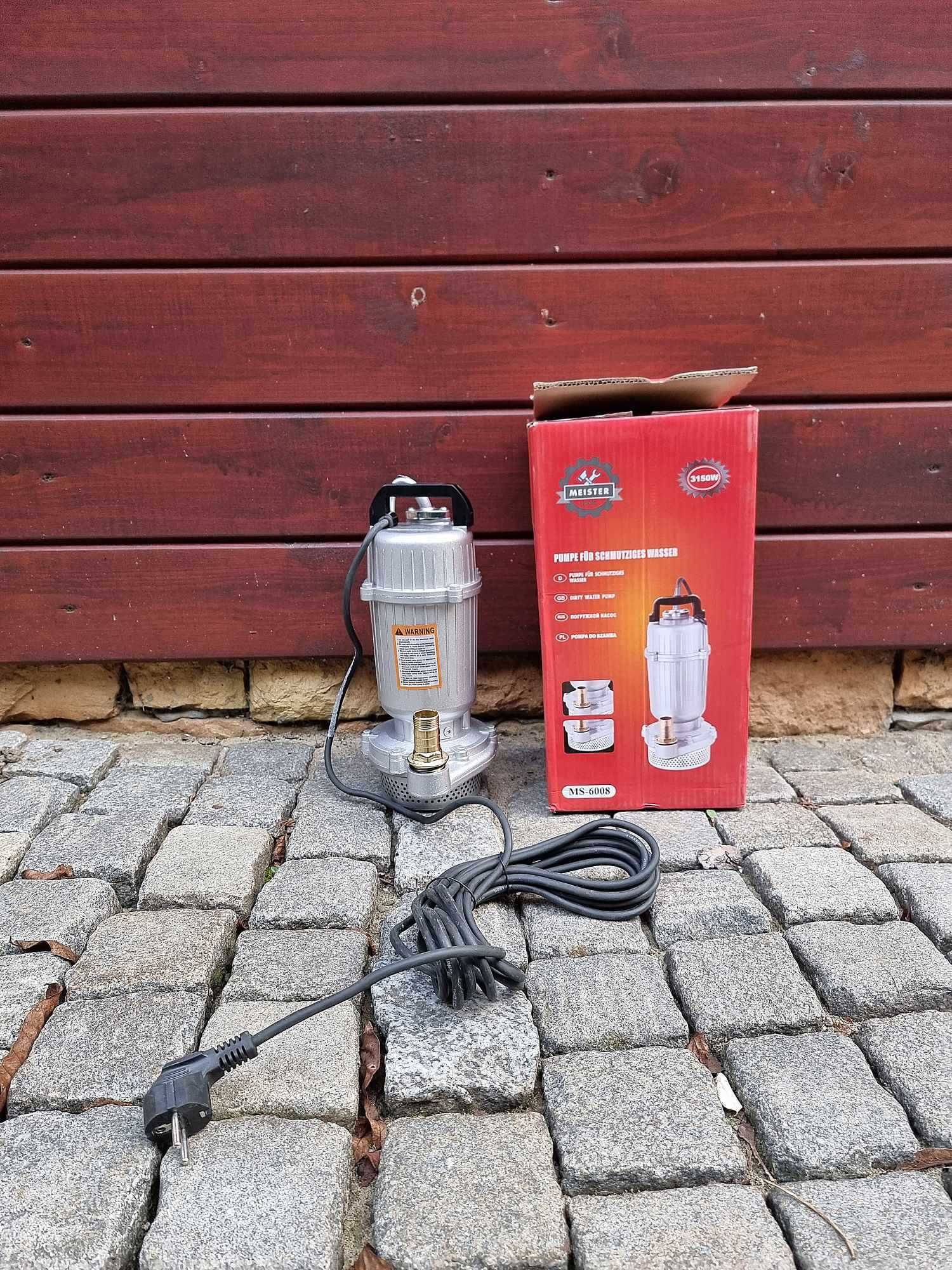 Pompa głębinowa metalowa z sitkiem