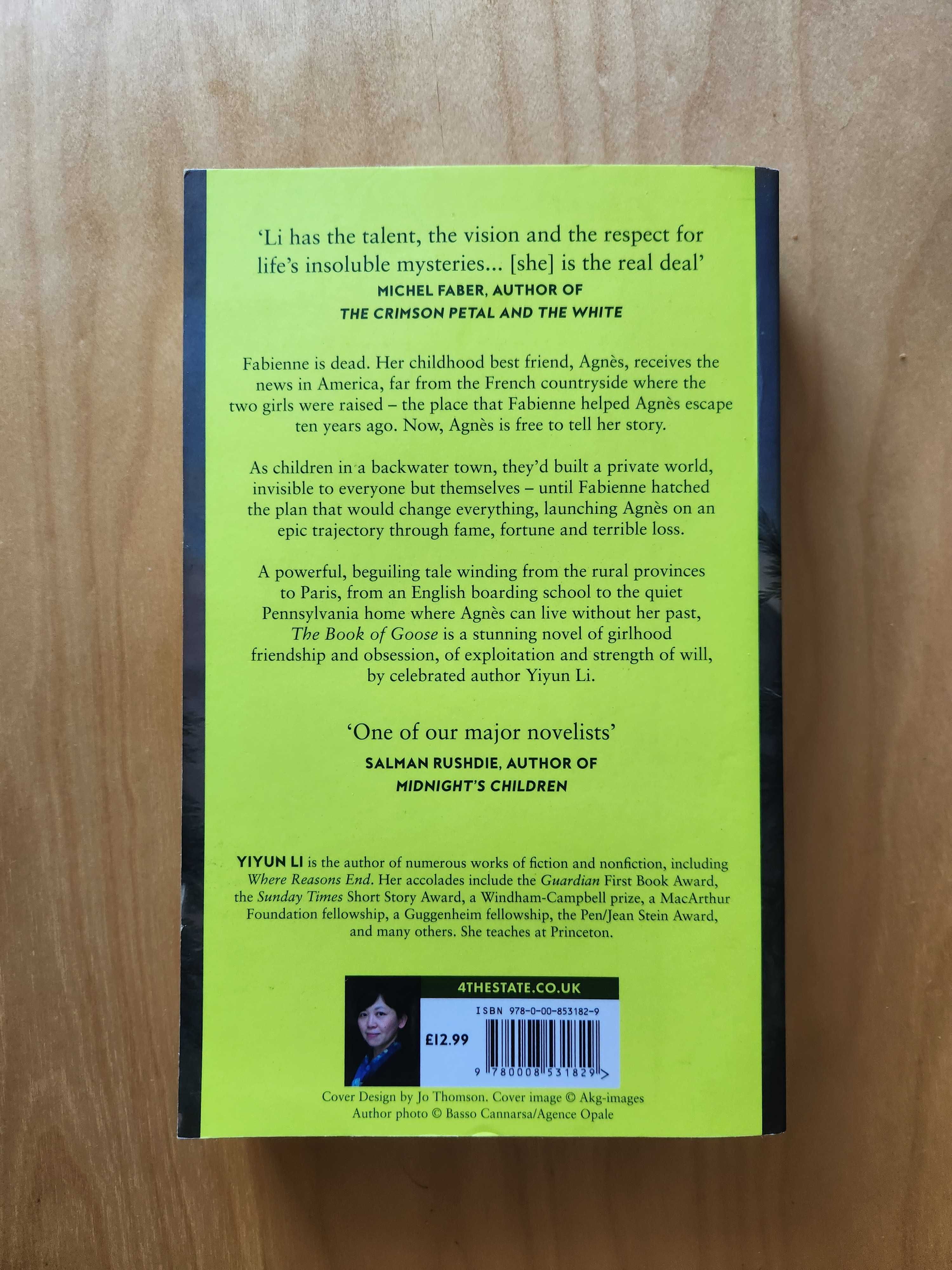 The Book Of Goose de Yiyun Li