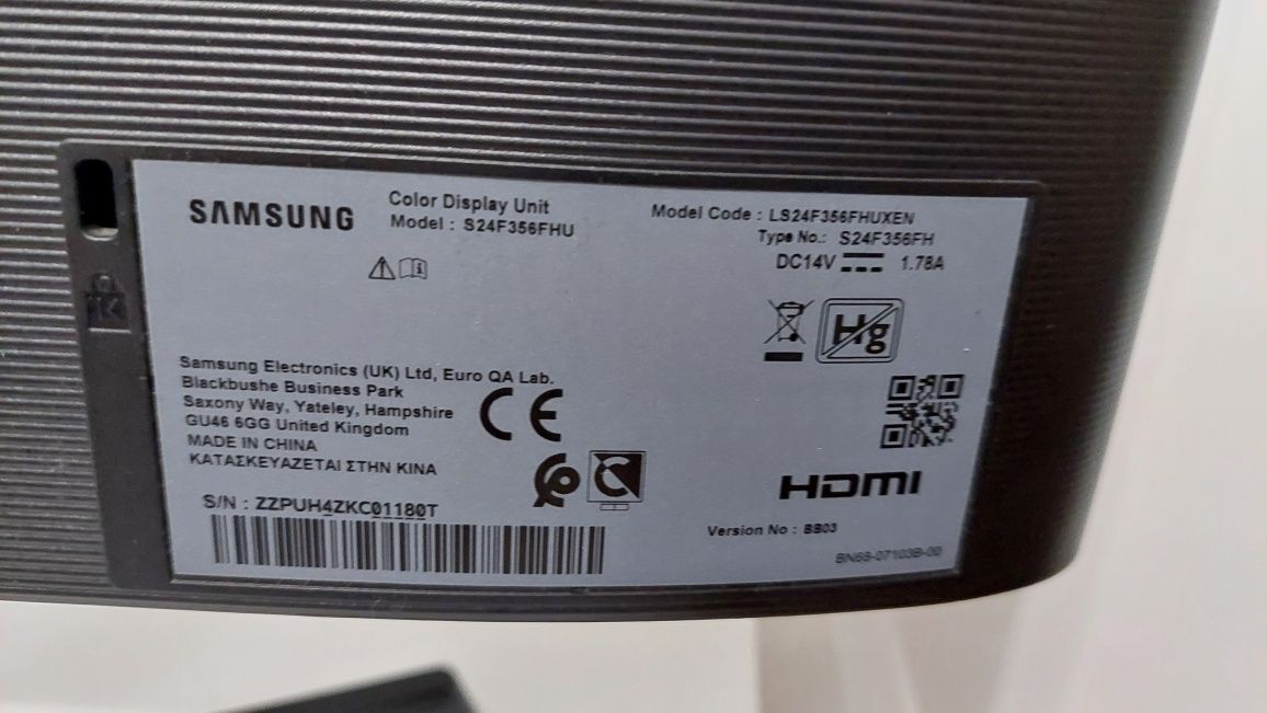 Samsung Monitor para PC com 22.5 polegadas