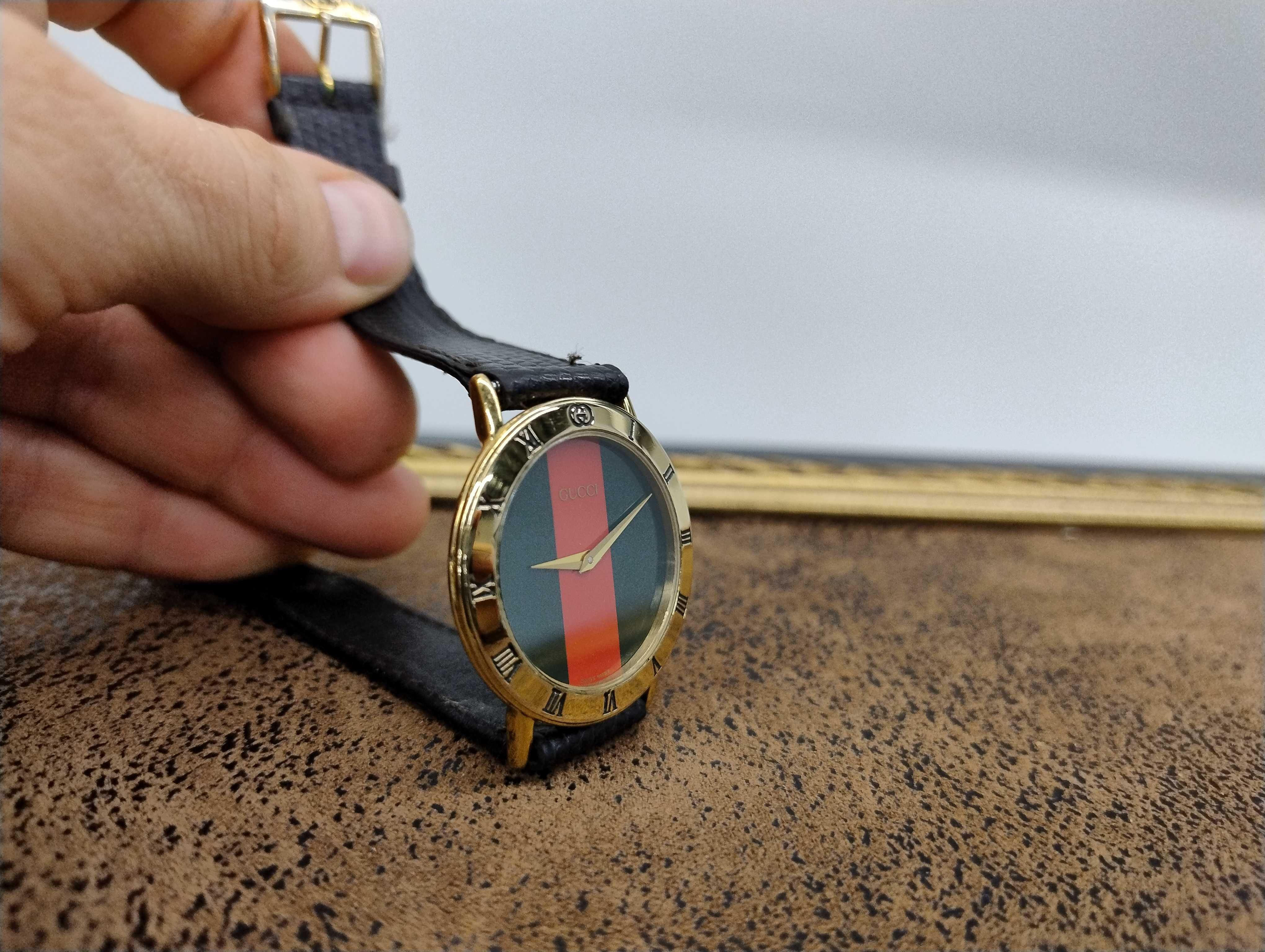 Oryginalny zegarek GUCCI Paolo Gucci Piękny Model Pudełko !! Rarytas !