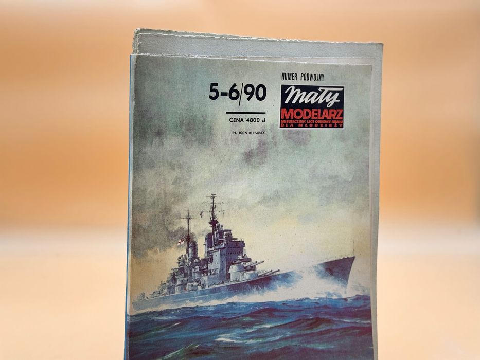 Mały Modelarz", numer 5-6/90 HMS Vanguard