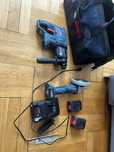 BOSCH Zestaw elektronarzedzi Wiertarka + szlifierka