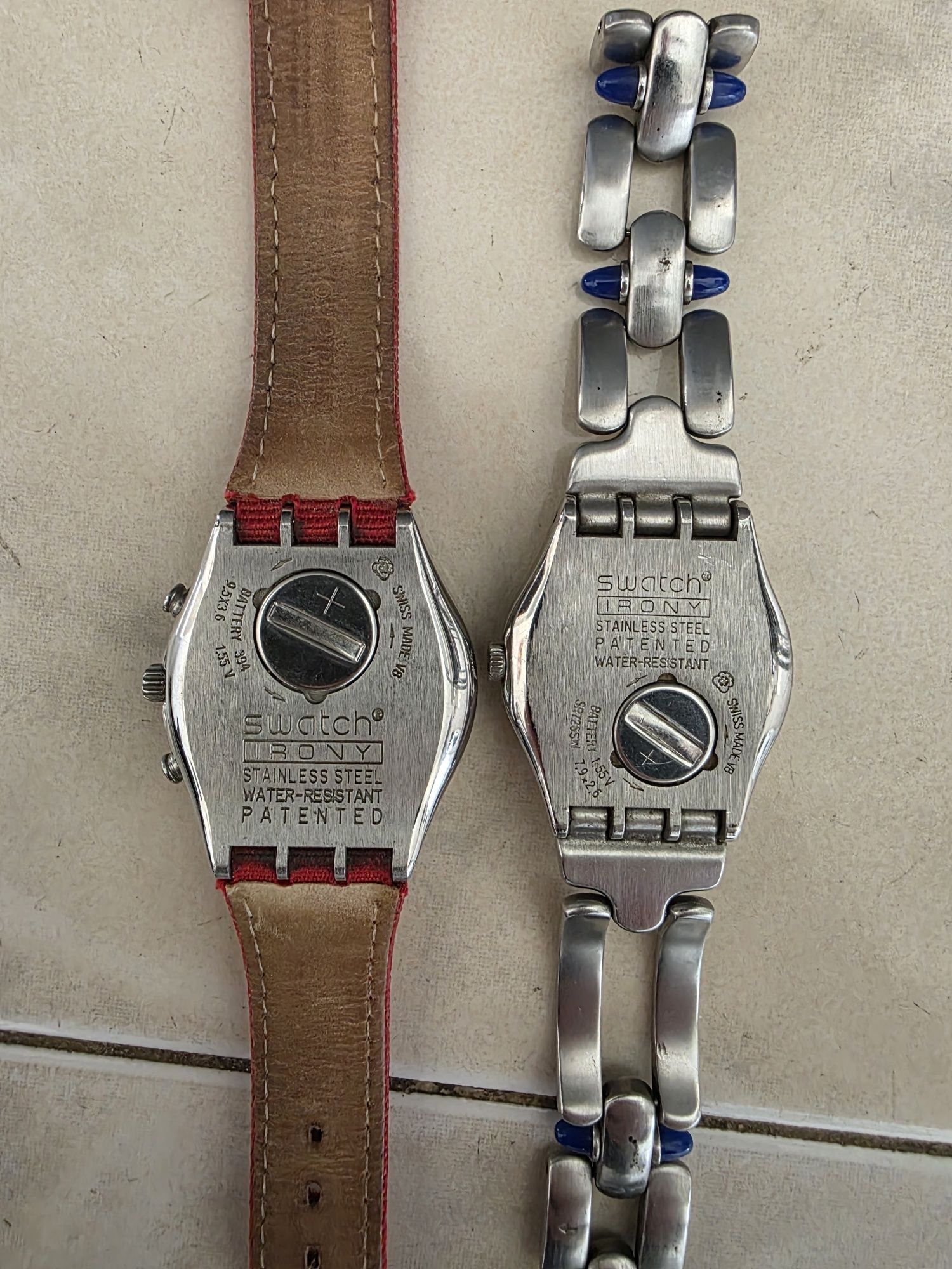 Relógios swatch usados.