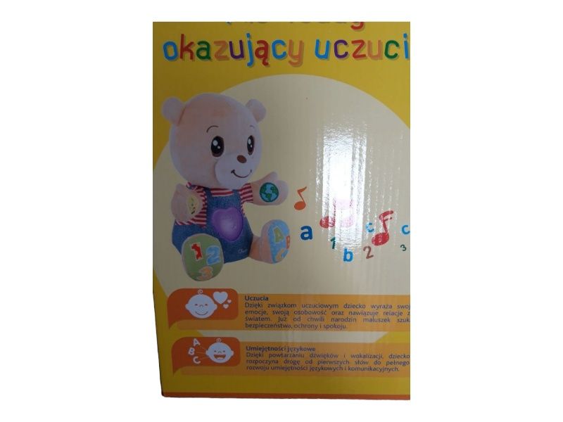 Miś Teddy okazujacy uczucia Chicco