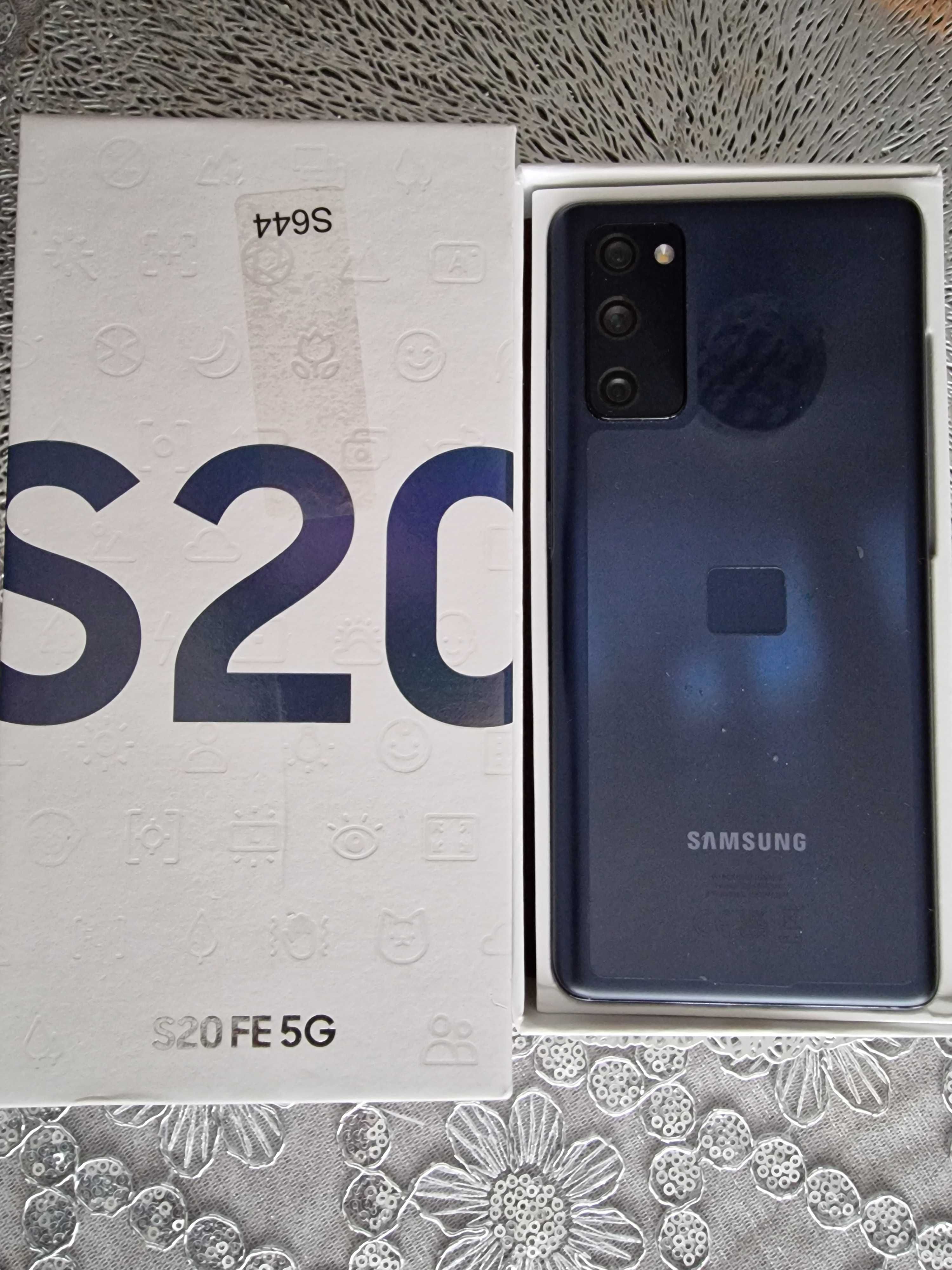 Samsung Galaxy S20 FE 5G 8/256  Niebieski na gwarancji STAN IDEALNY.