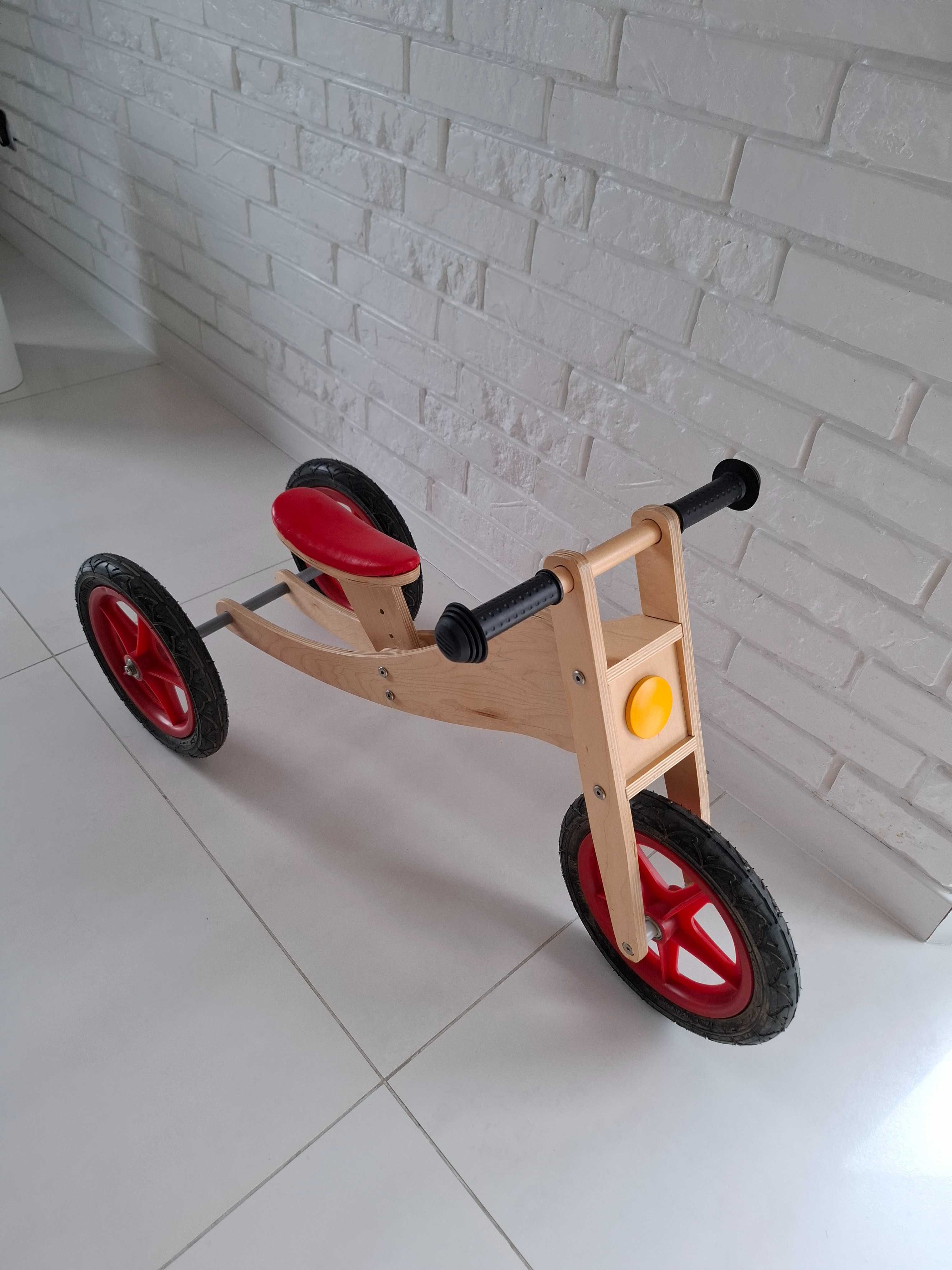 Sprzedam drewniany rowerek biegowy