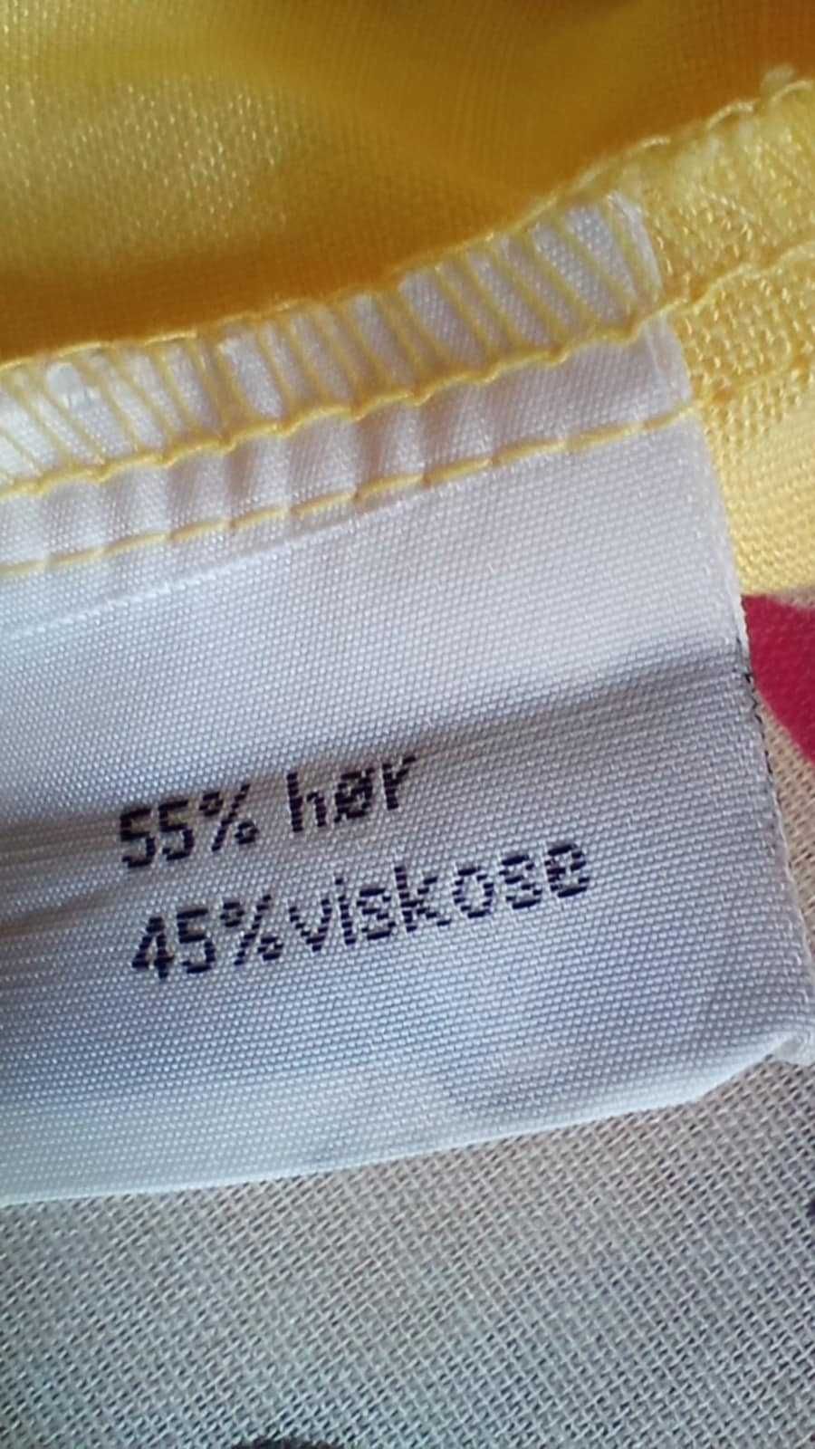 Sukienka żółta r. 48