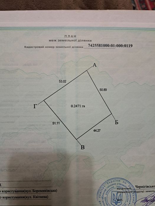 Участок Боромыки на берегу Десны