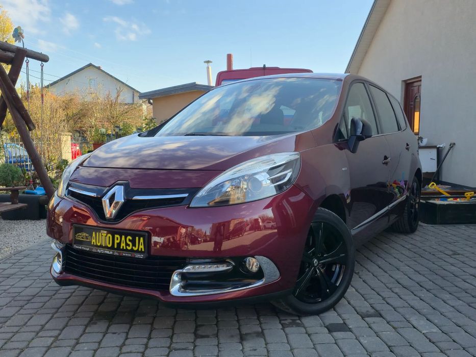 Renault Grand Scenic 2.0MPi*140km*BOSE*7Miejsc*Automat*Półskóra*Parktronik*Kamera*ZADBANY