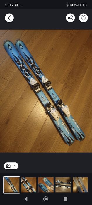 Narty kijki kask wszystko po 1 dziecku!