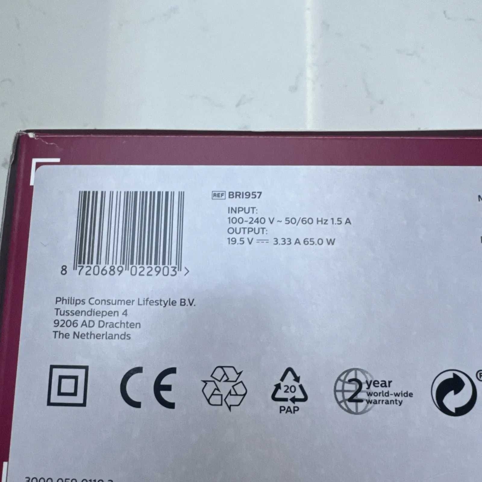 Philips Lumea IPL Depilacja serii 9000 Model BRI957 nowy