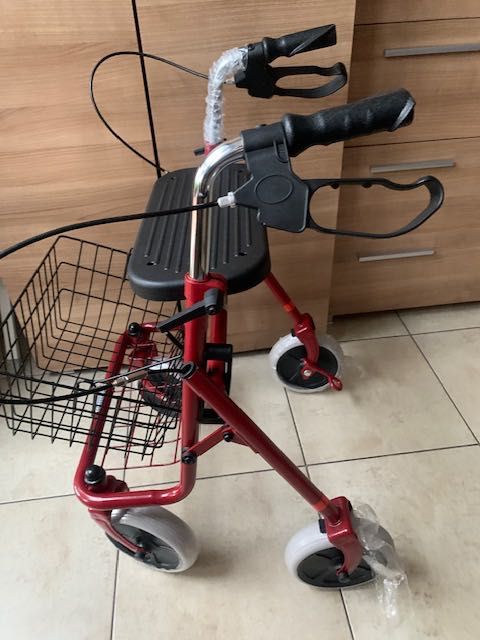 Chodzik balkonik składany czterokołowy podpórka RUSSKA Vital 120k NOWY