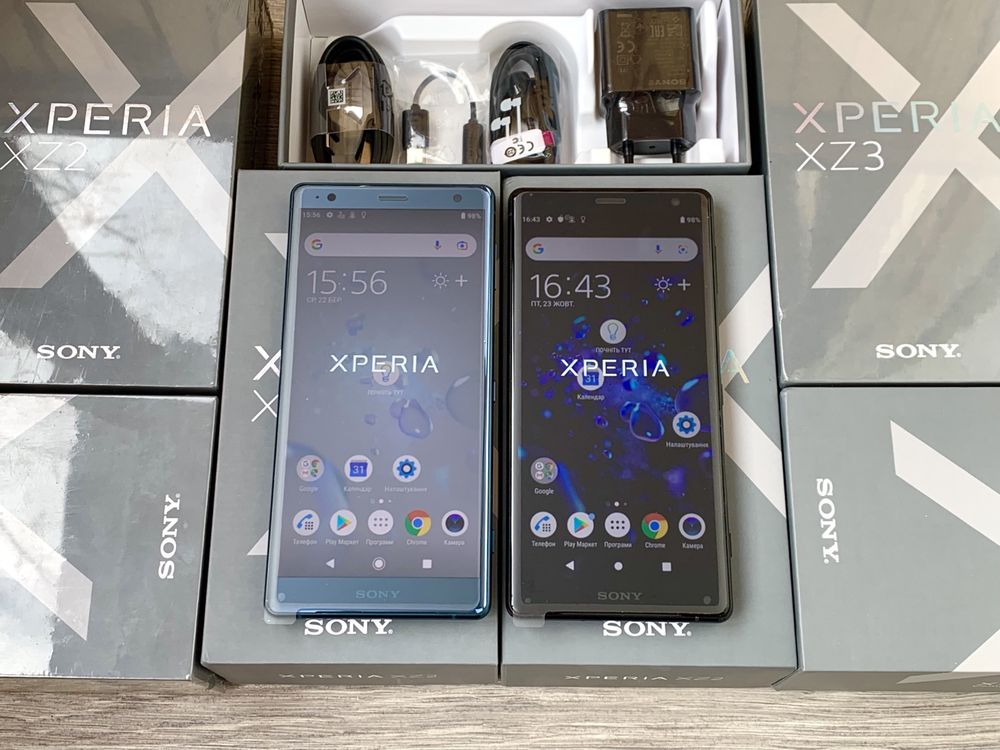 ꦿ Sony Xperia XZ2 Black/Blue Запаковані ‼️ Є ще XZ1, XZ3