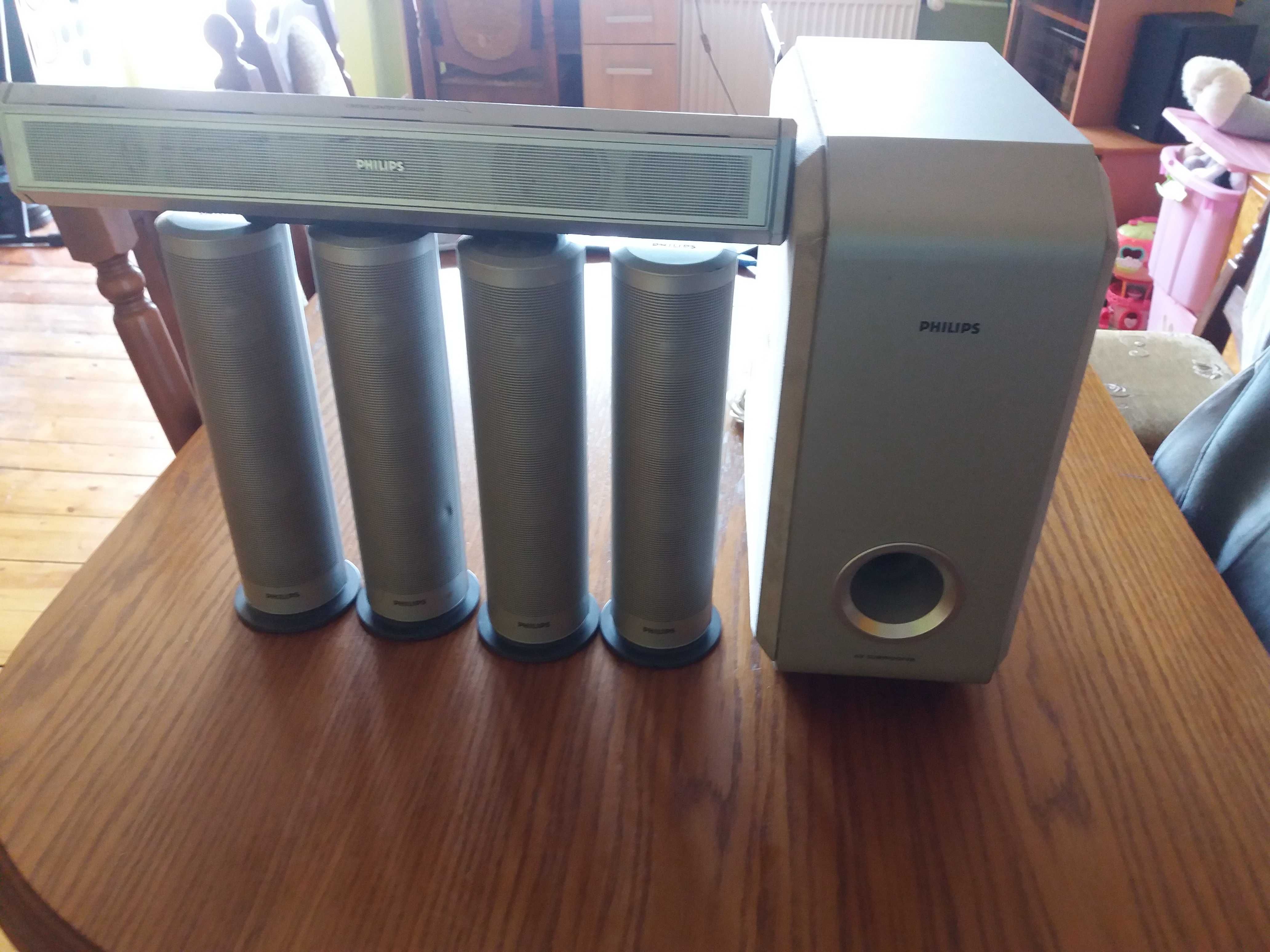 Głośniki 5.1 Philips pasywne