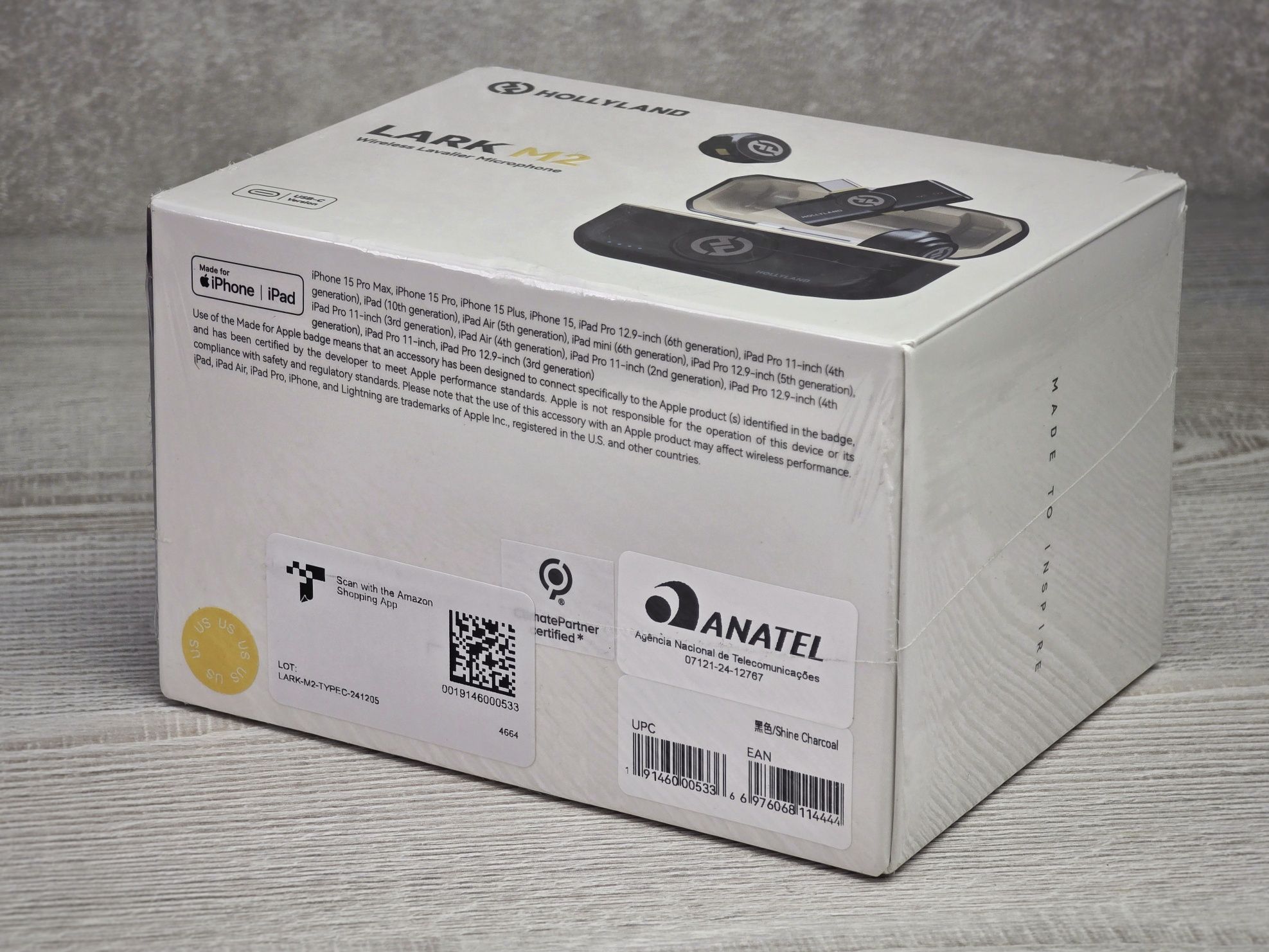 Радіосистема Hollyland Lark M2 Duo USB-C для Android або iPhone 15/16