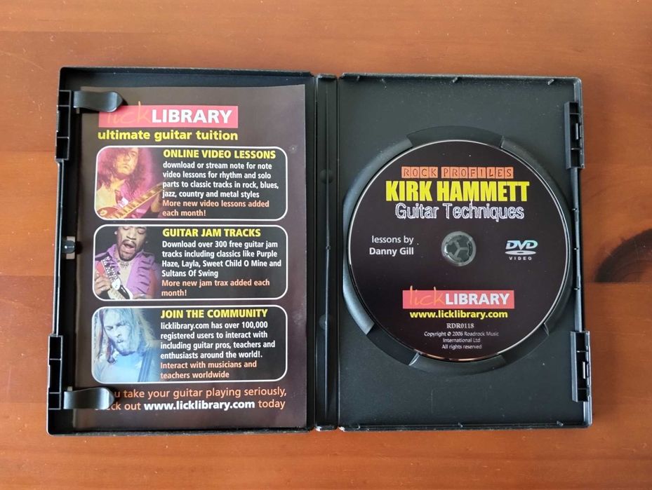 Aprender a tocar guitarra eléctrica no estilo de Kirk Hammett
