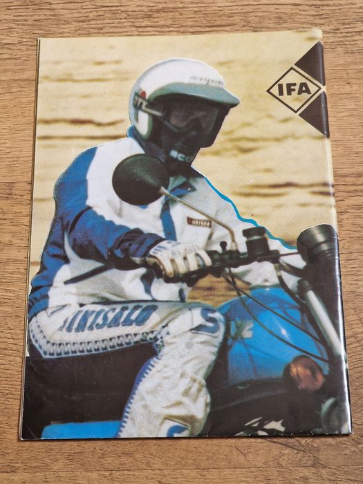 Oryginalny plakat broszura reklamowa motocykli MZ ETZ 125, 150, 250 IF