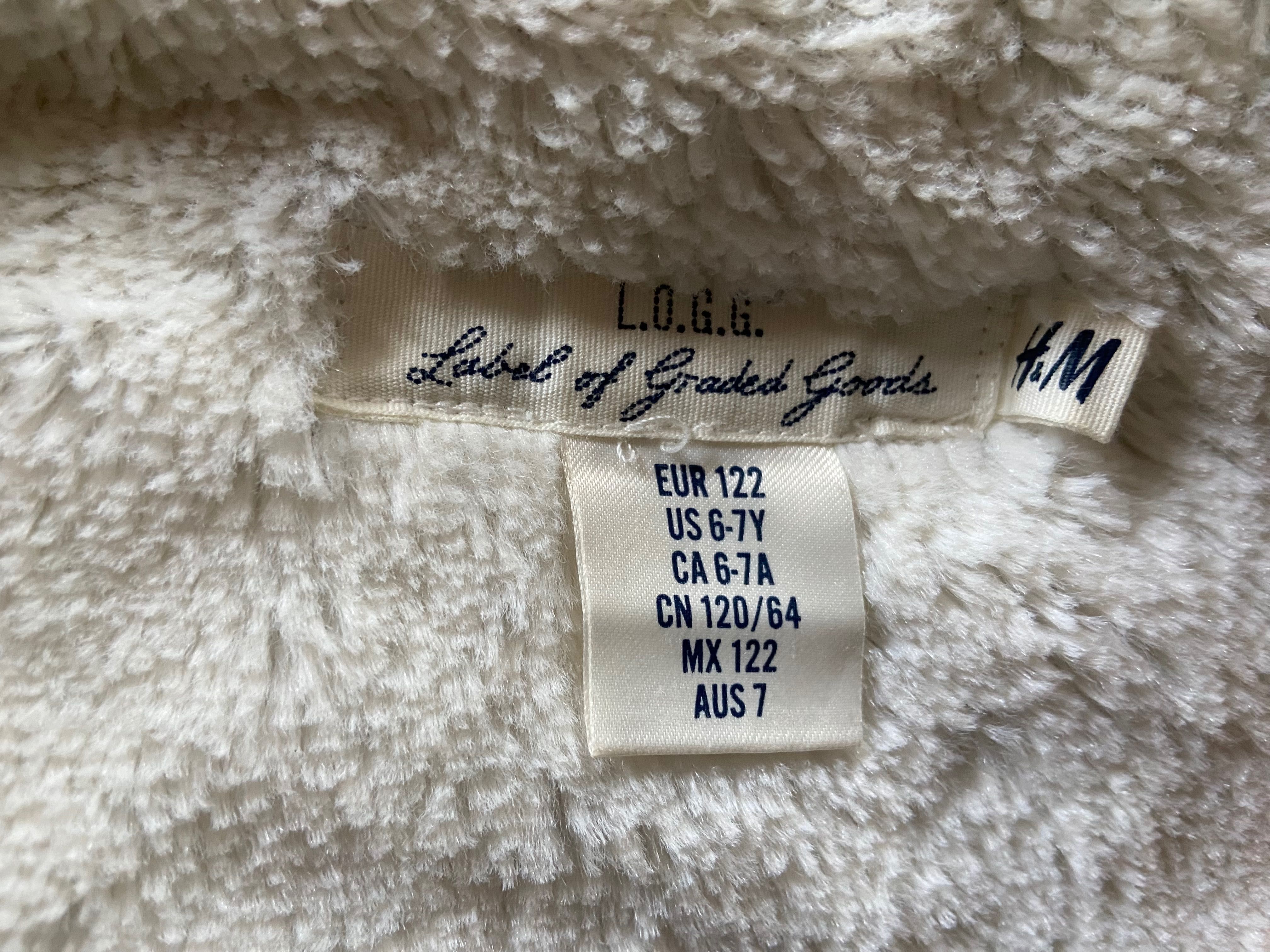 Casaco de inverno infantil H&M 122