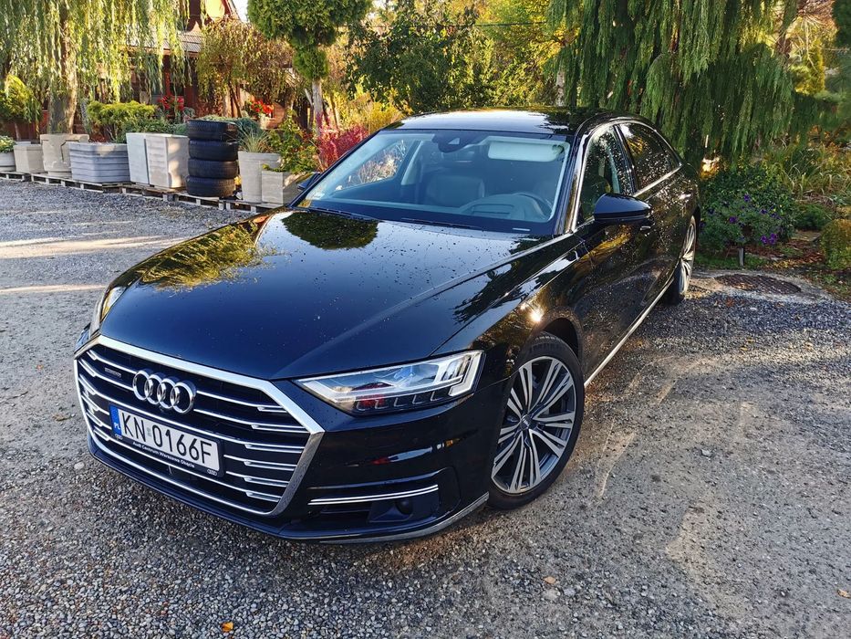 Audi A8 ZAMIANIA Long Lasery Dociągi Skrętna Oś Masaże Tablety Head Up
