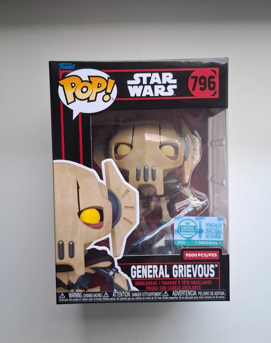 Funko Pop Star Wars - General Grievous 796 + protektor