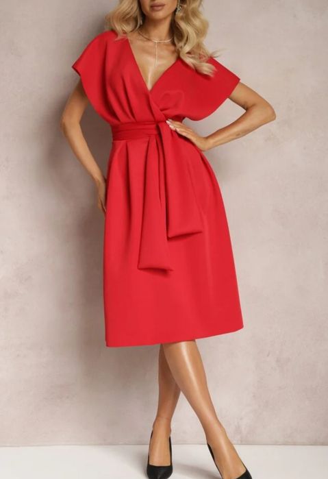 Nowa czerwona sukienka Renee r. 40 L /42