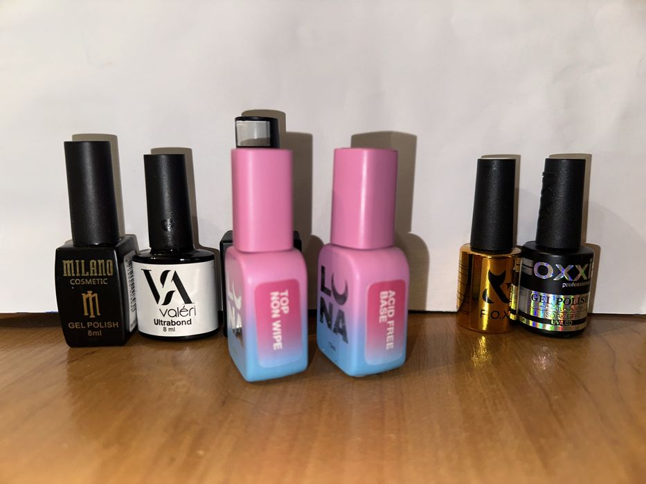 База, Топ, Гель лак