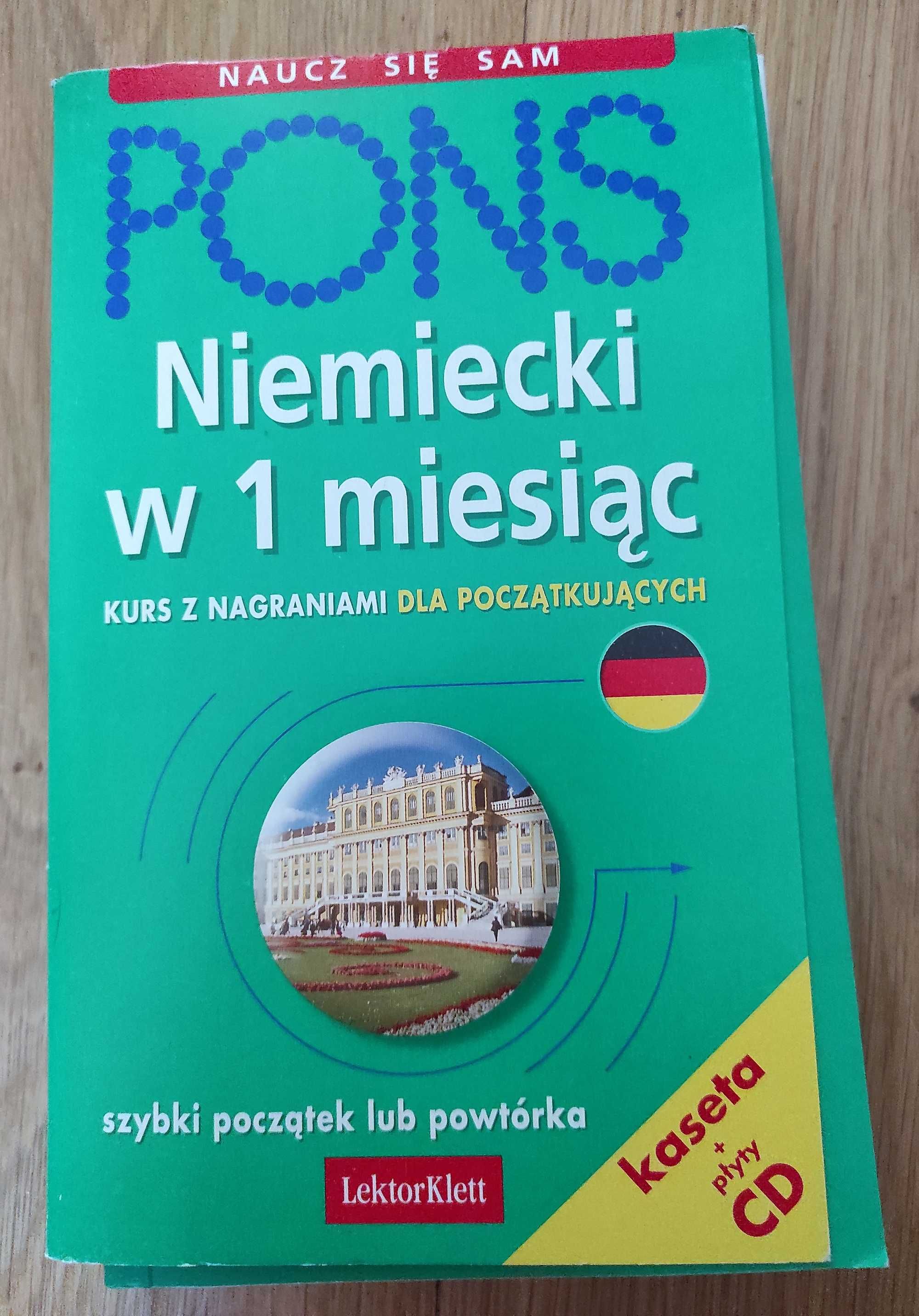 Kurs języka niemieckiego w 1 miesiąc dla początkujących CD + książka