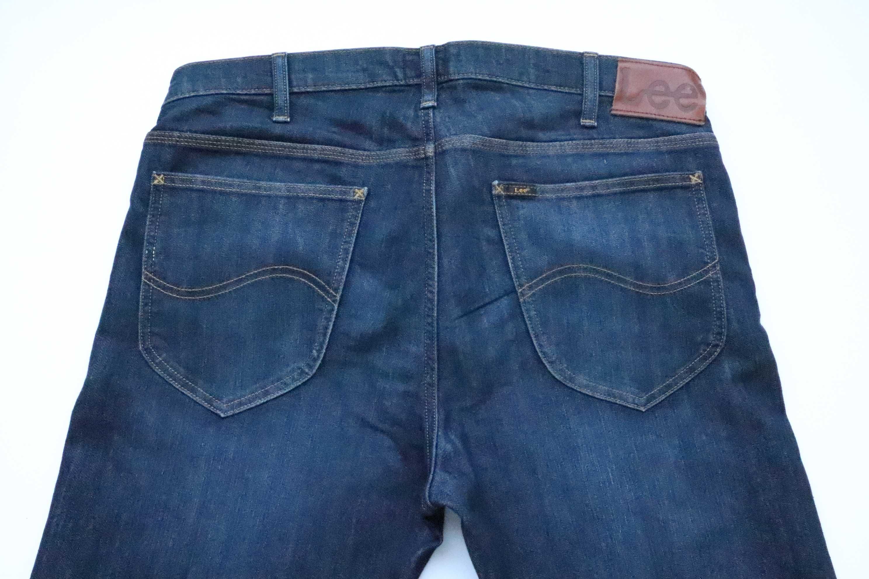 LEE DAREN BUTTON FLY W36 L30 męskie spodnie jeansy regular fit