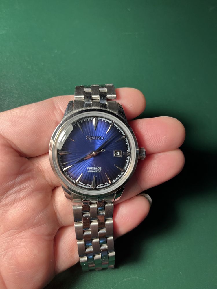 Relogio Seiko Pressage Cocktail Blue Moon Srpb41j1