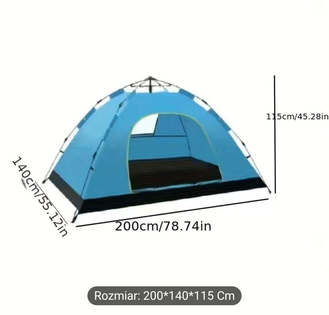 Nowy, samorozkładający się-hydrauliczny, wodoodporny namiot turystyczn