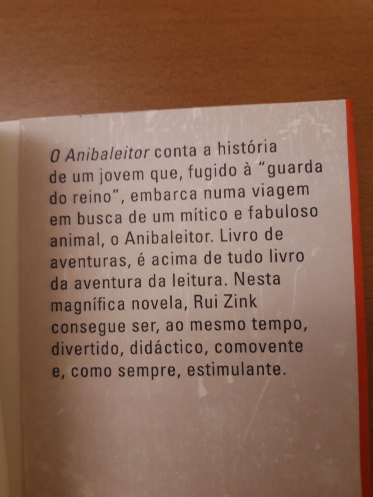 Livro: O Anibaleitor, de Rui Zink