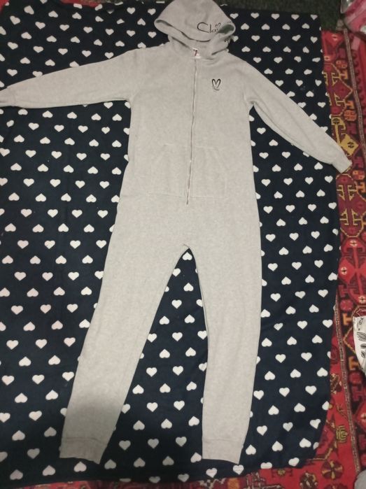 Теплая пижама кигуруми слип 152/158