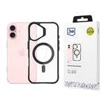 Etui 3mk Satin Armor MagCase z MagSafe na iPhone 16 Plus - przezroczys